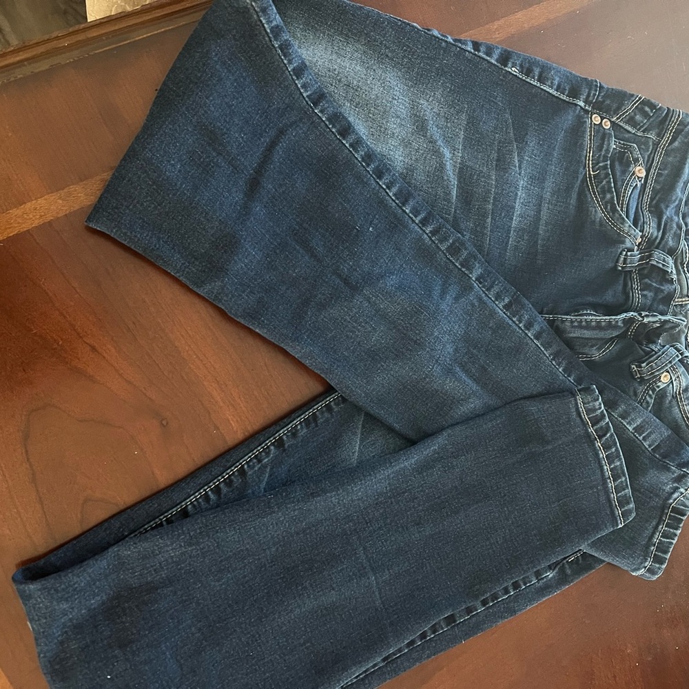 YMI - Junior Size 3 - MidRise Blue Jeans Classic Indigo